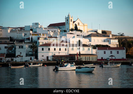 Fischerei Dorf Ferragudo in der Algarve-Portugal Stockfoto