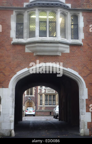 In London gibt es mehrere "rechtliche Quadrate", vielleicht der bekannteste ist Grays Inn, das gehört zu den vier Inns Of Court Stockfoto