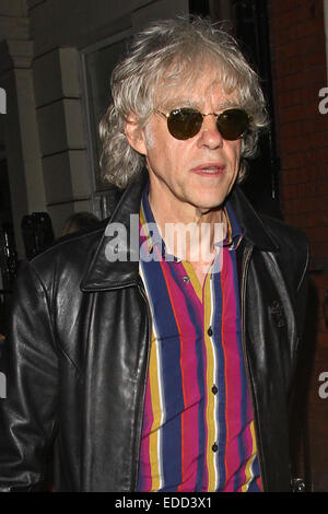 Tracey Emin Geburtstagsparty statt Marken Club Mayfair mit: Bob Geldof Where: London, Vereinigtes Königreich bei: 4. Juli 2014 Stockfoto