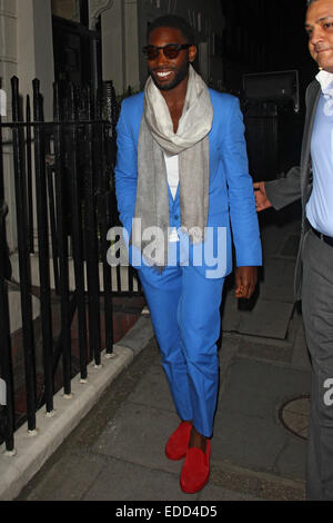 Tracey Emin Geburtstagsparty statt Marken Club Mayfair mit: Tinie Tempah wo: London, Vereinigtes Königreich bei: 4. Juli 2014 Stockfoto