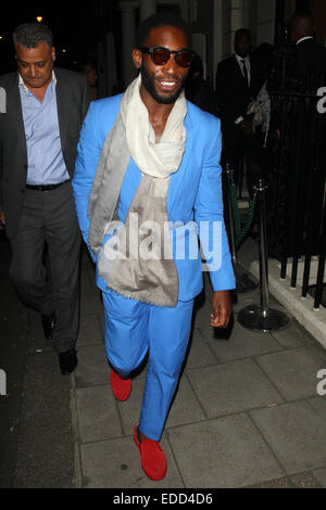 Tracey Emin Geburtstagsparty statt Marken Club Mayfair mit: Tinie Tempah wo: London, Vereinigtes Königreich bei: 4. Juli 2014 Stockfoto
