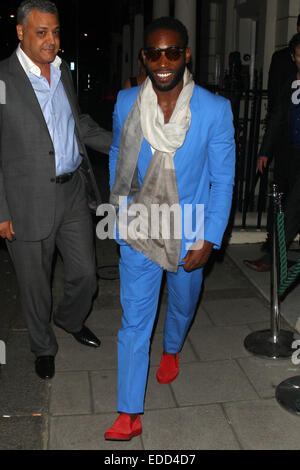 Tracey Emin Geburtstagsparty statt Marken Club Mayfair mit: Tinie Tempah wo: London, Vereinigtes Königreich bei: 4. Juli 2014 Stockfoto