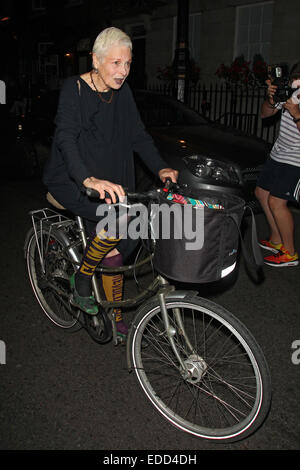 Tracey Emin Geburtstagsparty statt Marken Club Mayfair mit: Vivienne Westwood wo: London, Vereinigtes Königreich bei: 4. Juli 2014 Stockfoto
