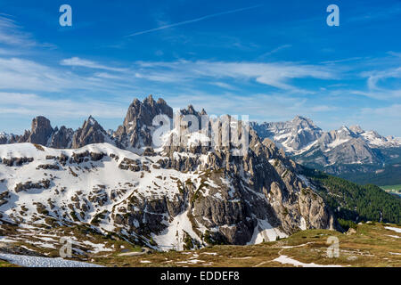 Cadini di Misurina, Dolomiten, Südtirol, Italien Stockfoto