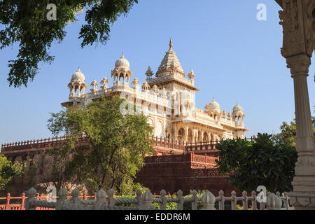 Jaswant Thada Memorial in Jodhpur, Bundesstaat Rajasthan, Indien Stockfoto