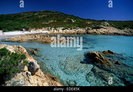 Italien, Sardinien, Costa Smeralda, Strand Spiaggia del Principe Stockfoto