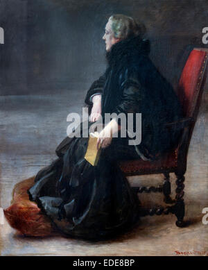 Ritratto de Signora - Porträt einer Dame 1903 Albert Besnard 1849-1934 Frankreich Französisch Stockfoto