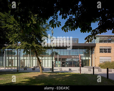 Universität von Westminster - Egge Campus - im Bau, Harrow, Großbritannien. Architekt: Architekten Hawkins Brown LLP Stockfoto