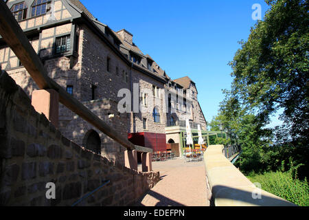 Die Wartburg ist eine Burg in der Nähe von Eisenach. Es wurde im Jahre 1067 von Ludwig dem Springer gegründet und gehört seit 1999 als Weltkulturerbe. Foto: Klaus Nowottnick Datum: 7. September 2012 Stockfoto