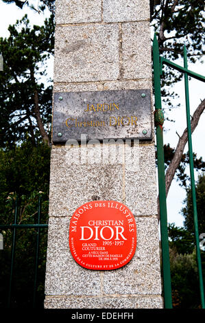 Das Museum von Christian Dior, 1 Rue d-Estouteville, Granville, Frankreich Stockfoto