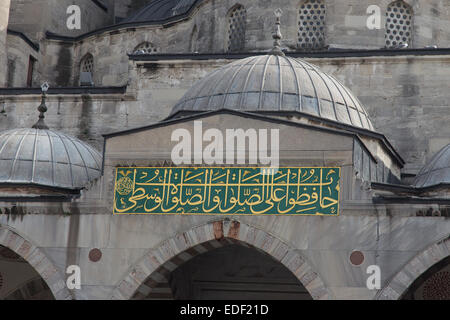 Sultan Ahmed blaue Moschee in Istanbul City Stockfoto