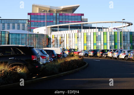 Des Königs Mühle Hospital, Nottinghamshire, UK. 6. Januar 2015. Krankenhaus-Chefs versicherte Patienten, dass des Königs Mühle Krankenhaus nicht diese Woche in der Krise war als es aufgedeckt wurde, vier Stunden A&E Wartezeiten Ziele verfehlt haben. Das letzte Quartal für Sherwood Forest Krankenhäuser zeigt 83.37 Prozent der Patienten innerhalb von vier Stunden, gegen ein Ziel von 95 Prozent gesehen wurden. Weihnachten und Neujahr sah eine massive Zunahme der A&E Patienten mit einigen Krankenhäusern in England zu Sofortmaßnahmen zu ergreifen. Bildnachweis: IFIMAGE/Alamy Live-Nachrichten Stockfoto