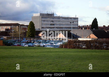 George Eliot Krankenhaus, Nuneaton, Warwickshire, England, Vereinigtes Königreich Stockfoto