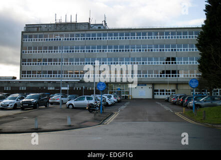 George Eliot Krankenhaus, Nuneaton, Warwickshire, England, Vereinigtes Königreich Stockfoto