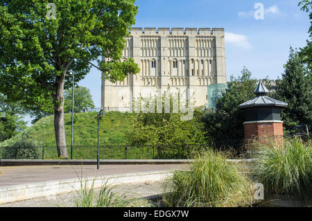 Norwich Schloss Norwich Norfolk England Stockfoto