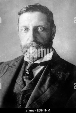 Sir Henry Rider Haggard, englische Autor von Abenteuerromanen Stockfoto