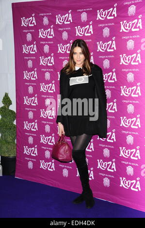 London, UK. 6. Januar 2015. Lisa Snowdon besuchen Cirque du Soleil KOOZA am Royal Albert Hall London Kredit-5. Januar 2015: Peter Phillips/Alamy Live News Stockfoto