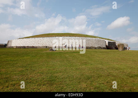 Newgrange, Bru Na Boinne, County Meath, Leinster, Irland Stockfoto