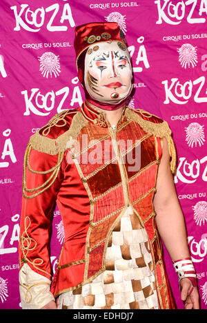 London, UK. 6. Januar 2015. "Kooza" von Cirque Du Soleil Royal Albert Hall am 6. Januar 2015 in London, England. Bildnachweis: Siehe Li/Alamy Live News Stockfoto