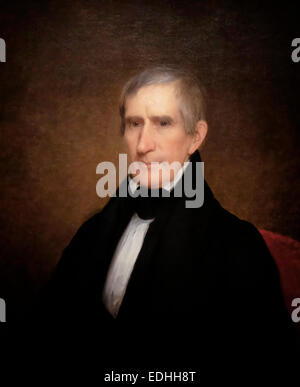 Präsident William Henry Harrison - Albert Gallatin Holt, 1840 Stockfoto