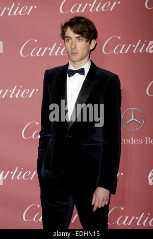 Palm Springs, Kalifornien. 3. Januar 2015. Matthew Beard besucht die 26. jährliche Palm Springs International Film Festival Film Festival Awards Gala im Palm Springs Convention Center am 3. Januar 2015 in Palm Springs, Kalifornien. / Picture Alliance © Dpa/Alamy Live-Nachrichten Stockfoto