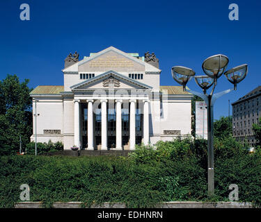 Die Deutsche Oper am Rhein Und Philharmonie Im Stadttheater in Duisburg, Niederrhein, Ruhrgebiet, Nordrhein-Westfalen Stockfoto