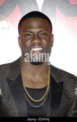 Los Angeles, CA, USA. 6. Januar 2015. Kevin Hart im Ankunftsbereich für THE WEDDING RINGER Premiere, TCL Chinese 6 Sälen (ehemals Grauman), Los Angeles, CA 6. Januar 2015. Bildnachweis: Michael Germana/Everett Collection/Alamy Live-Nachrichten Stockfoto