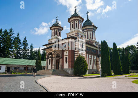 Die große Kirche im Kloster Sinaia, Sinaia, Rumänien Stockfoto