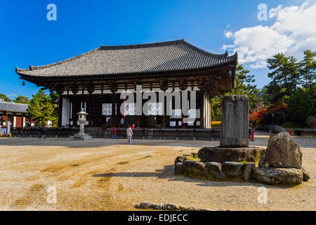 Holzturm Kofuku-Ji in Nara, Japan. Eines der acht UNESCO-Welterbestätten in Nara. Stockfoto