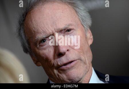 New York, USA. 6. Januar 2015. New York, NY, USA. 6. Januar 2015. Clint Eastwood im Ankunftsbereich für National Board Review Awards Gala 2015, Cipriani 42nd Street, New York, NY 6. Januar 2015. Bildnachweis: Everett Collection Inc/Alamy Live-Nachrichten Stockfoto