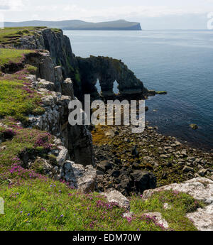 Meer Bögen Waternish von Ardmore Punkt skye Stockfoto