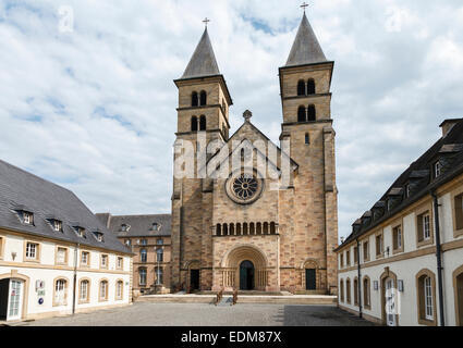 Abtei von Saint Willibrord, Echternach, Luxemburg Stockfoto