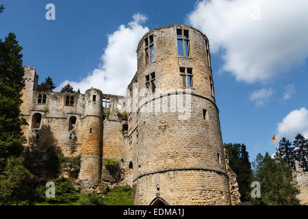 Burg Beaufort, Luxemburg Stockfoto