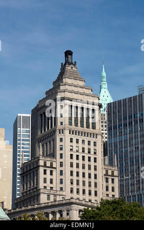 Die Standard Oil Building auf 26 Broadway an der Bowling Green Lower Manhattan in New York City, USA Stockfoto