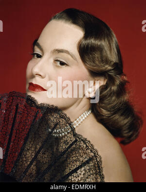 OLIVIA de HAVILLAND Anglo-American Filmschauspielerin, geboren 1916, hier ca. 1945 Stockfoto