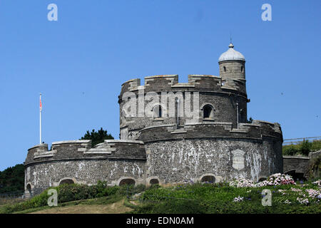 St. Mawes Castle, Cornwall, UK Stockfoto