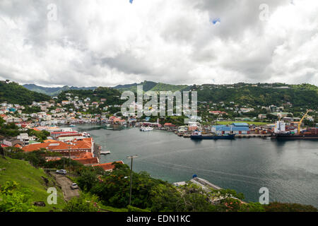Westindische Inseln Grenada St Goerge Stockfoto