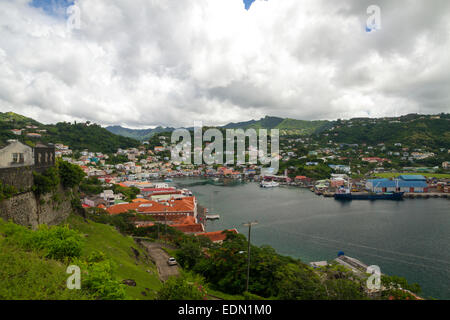 Westindische Inseln Grenada St Goerge Stockfoto
