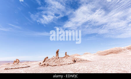 Drei Marien im Tal des Mondes, San Pedro de Atacama, Chile, Südamerika Stockfoto