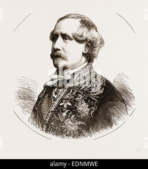 DER COMTE DE JARNAC, FRANZÖSISCHER BOTSCHAFTER IN GROßBRITANNIEN, 1875 Stockfoto