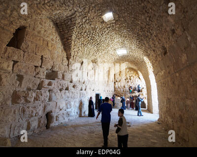 Burg von Ajloun, Jordanien Stockfoto