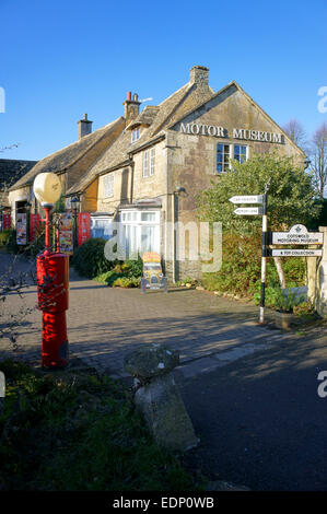 Cotswold Motor Museum in Bourton-on-the-Water, Gloucestershire, England. Stockfoto