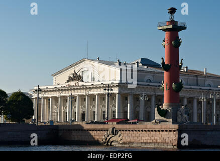 Sankt Petersburg in Russland alte Börse Stockfoto