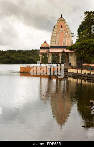 Mauritius, Grand Bassin, Ganga Talao Heiliger Seetempel Stockfoto