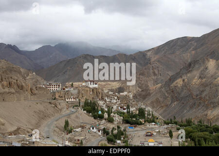 Gästehaus Kloster in Ladakh Stockfoto