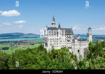Schloss Neuschwanstein, Deutschland Stockfoto