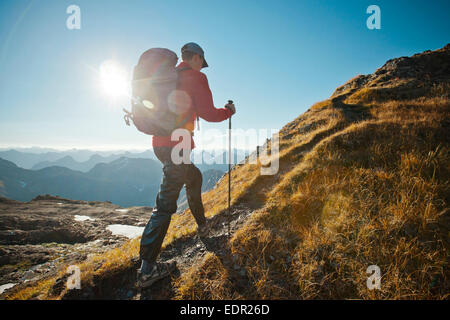 Wandern im North Cascades National Park Stockfoto