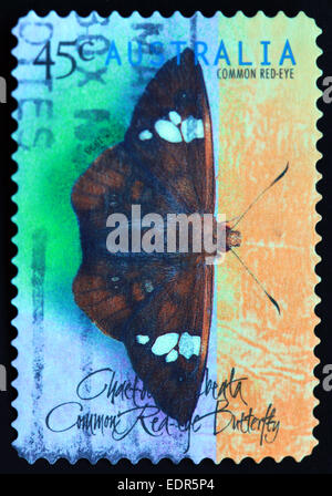 Verwendet und Poststempel Australien / Austrailian Stempel gemeinsame rote-Augen-45c 1998 Stockfoto