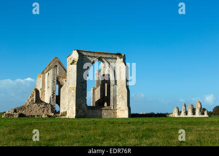 Abtei von Chateliers, La Flotte, Ile De Ré, Poitou Charente, Charente-Maritime, Frankreich Stockfoto