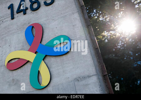 Der Hauptsitz von Google Ventures in Mountain View, Kalifornien. Stockfoto